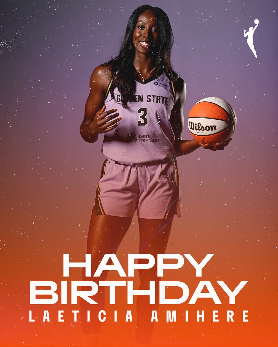 WNBA's tweet photo. Join us in wishing a Happy Birthday to Laeticia Amihere! 🎉

#WNBABday https://t.co/V55Fj9xGyS