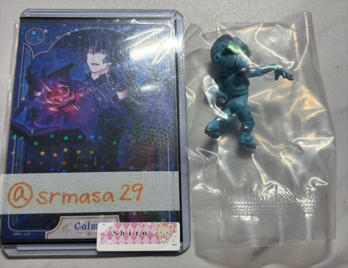 srmasa29's tweet photo. ［交換希望］ジョジョ　JOJO球
カプセルヒーローズ03

譲)S-F (ストーンフリー)

求)スタープラチナ

中身のみ郵送交換　カプセルなし
よろしくお願いします https://t.co/pO84c55Yh4