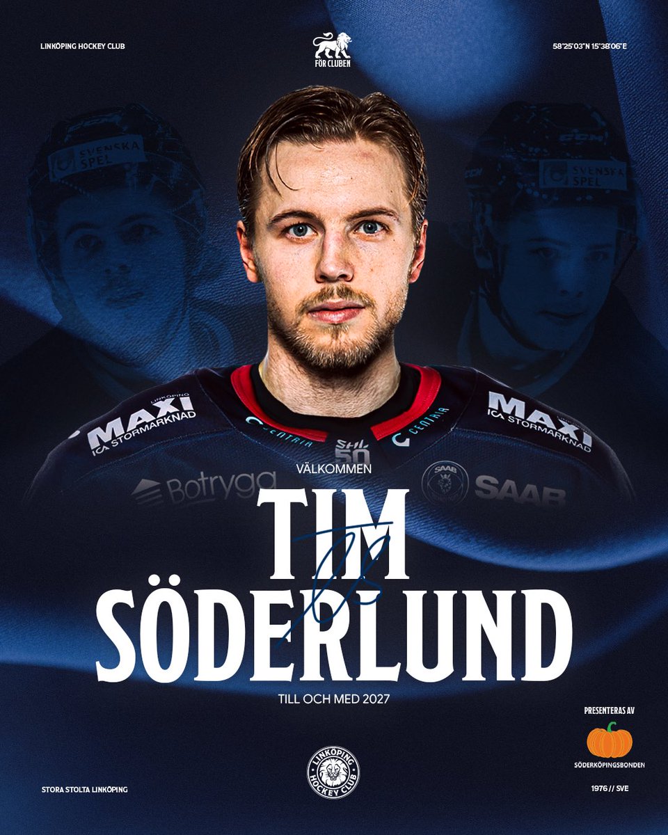 LHChockey's tweet photo. 👋 Varmt välkommen till Linköping Hockey Club, Tim Söderlund!

Den 28-åriga forwarden Tim Söderlund har tecknat ett ettårsavtal med Linköping Hockey Club.

🔗 Läs mer här: https://t.co/dPiMveivEO https://t.co/wUffrjHLjA