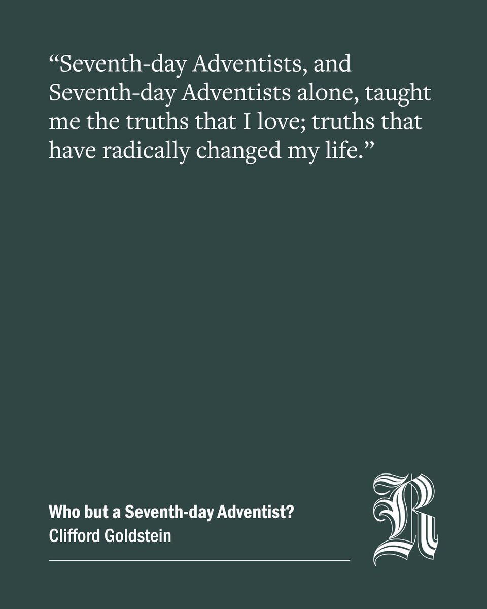 AdventistReview's tweet photo. What truths have carried your faith, protected your hope, and changed the direction of your life?Clifford Goldstein reflects with gratitude on the Adventist message.

https://t.co/u42iamoVgT https://t.co/YkksWNSVxU