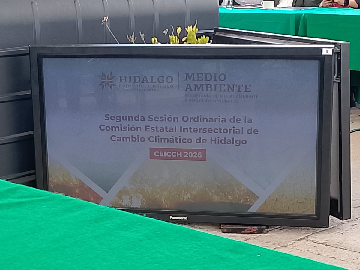 leonelpv4's tweet photo. En representación de la Red Internacional de Promotores ODS (RIPO) Capítulo #Hidalgo, estuvimos presentes en la Segunda Sesión Ordinaria de la Comisión Estatal Intersectorial de Cambio Climático, convocada por la Secretaría de Medio Ambiente y Recursos Naturales de Hidalgo. #ODS https://t.co/zQQOndSAac
