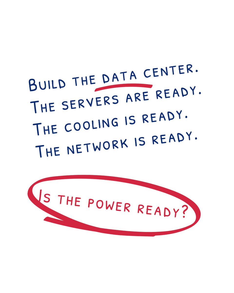 teksanofficial's tweet photo. Power readiness is becoming the real bottleneck.
In many markets, the challenge is no longer finding space for data centers. It’s finding power to support them.
#Teksan #DataCenters #DataCenterSolutions #CriticalPower #PowerGeneration #Infrastructure #Energy https://t.co/Oavyy2e60Z