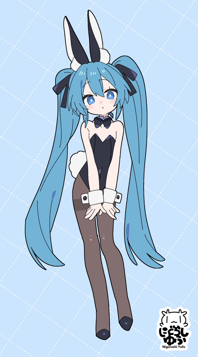 Nigurashi_Yufu's tweet photo. バニーミクちゃん https://t.co/dWbJUuSo1n