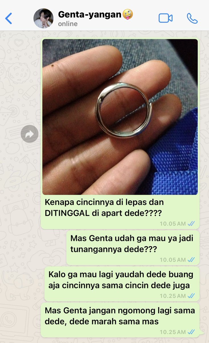 ultrramlktaro's tweet photo. Perbedaan mas dan dede kalau ketauan ga pakai cincin

#jayhoon few tweet au
mas-dede universe

// sexual innuendo https://t.co/dbMf6sZUnR