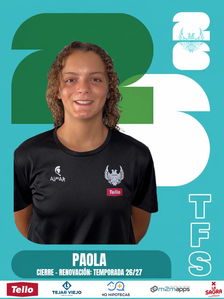 FS_Toledo's tweet photo. 💚🦅 𝗠𝗔𝗥Í𝗔 𝗕𝗔𝗟𝗟𝗘𝗦𝗧𝗘𝗥𝗢𝗦, 𝗣𝗔𝗢𝗟𝗔 𝗬 𝗔𝗟𝗕𝗔 𝗦𝗜𝗚𝗨𝗘𝗡 𝗘𝗡 𝗘𝗟 𝗧𝗢𝗟𝗘𝗗𝗢 𝗙𝗦

🌱 Juventud, ilusión y mucho futuro para el proyecto verde. María Ballesteros, Paola y Alba continuarán una temporada más defendiendo nuestros colores.

#QueremosVolver https://t.co/TzzLJFlQP5
