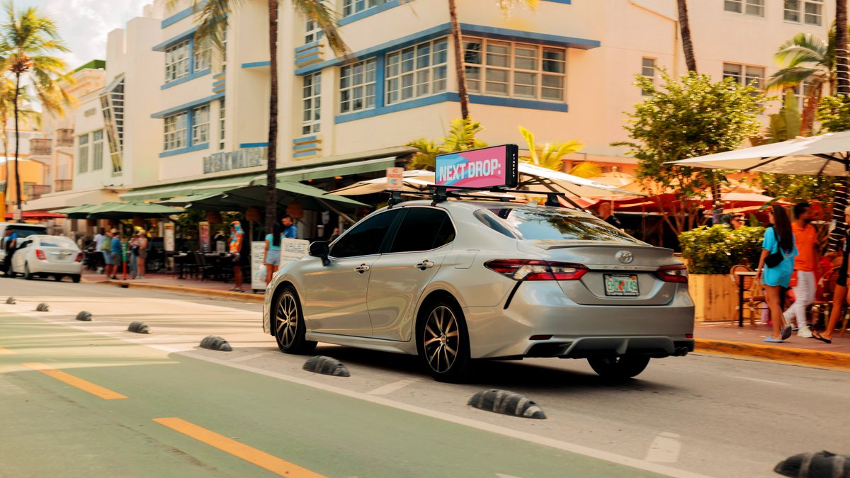 Firefly_Cities's tweet photo. World Cup momentum, delivered across Miami. ⚽🌴

FIFA is live across Firefly digital tops, bringing tournament messaging to the streets where fans, visitors, and locals are already moving.

From kickoff to the final whistle, the city becomes part of the campaign.

#Firefly #DOOH https://t.co/PT7WAtmMCn