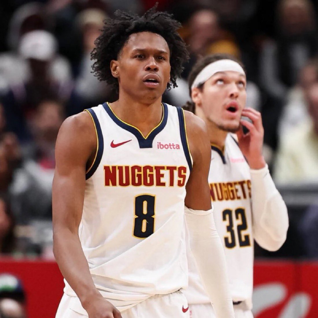 Fullcourtpass's tweet photo. The Nuggets are seeking a “Walker Kessler-type return” for Peyton Watson in any sign-and-trade which included two unprotected first-round picks and two first-round pick swaps, per @JakeLFischer

(https://t.co/sIA1gCmwGV) https://t.co/SqQq5pfGH1