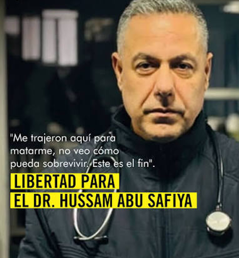 CasviFactory's tweet photo. ¡𝐏𝐄𝐃𝐈𝐌𝐎𝐒 𝐒𝐔 𝐋𝐈𝐁𝐄𝐑𝐓𝐀𝐃!

El médico palestino Hussam Abu Safiya es víctima de brutales torturas bajo custodia israelí y en grave estado de salud

-Tiene pasaporte de Kazajistán y podía haber salido de Gaza hace mucho tiempo, pero se negó a dejar atrás a los heridos https://t.co/4JozUd19XB