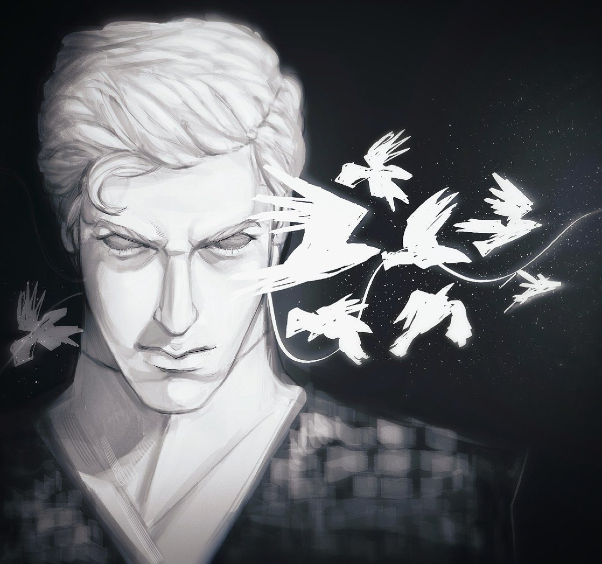 Griffelll's tweet photo. eternity is far too cruel fate for you, gesaffelstein 
•
#gesaffelstein #gesa #music #france #art #fanart https://t.co/bbKsrOUm9z