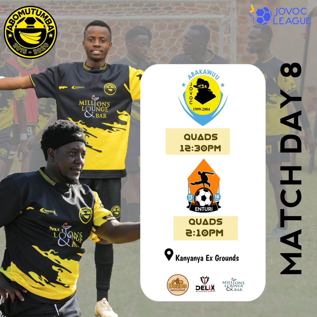 Abomutumba_FC's tweet photo. Sunday is Matchday 📌 
Elders, @abakawuu and @EnturiFc.... Shall we network!!
#HuriraObunuzi 🍌 
#HembaHwake 
#JLAtHome https://t.co/fG7sF2jGFF