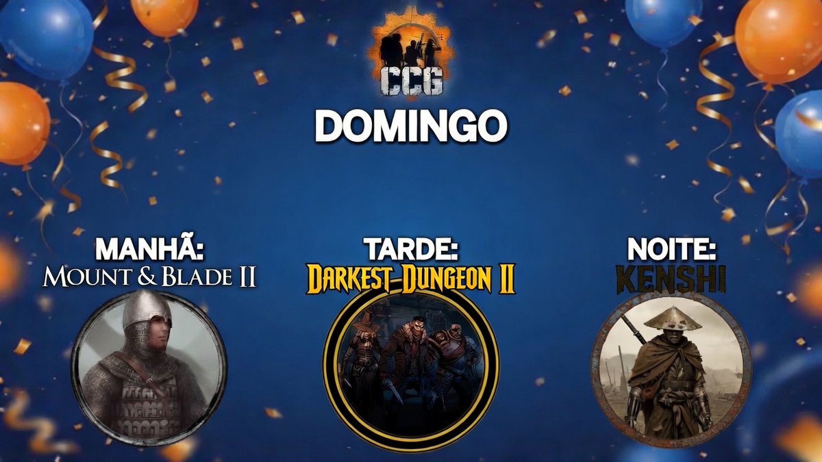 clubeculturag's tweet photo. Fala, clube, beleza?
Aqui é o Lemm! Esse fim de semana teremos live 24 horas! Se liga na programação e no sorteio. Detalhes nas imagens.
#ClubeCulturaGamer #CCG #Lemm #Kenshi #MountAndBlade2 #HellClock #DarkestDungeon2 #SORTEIO https://t.co/oKJU1dcQaJ