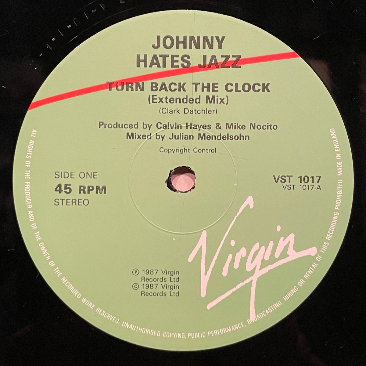 MILEHIGHCLUB202's tweet photo. ほな12いきます
JOHNNY HATES JAZZ / Turn Back The Clock [’87 Virgin --- VST 1017]
#CalvinHayes #JohnnyHatesJazz #TurnBackTheClock #listeningbar #vinylbar #musicbar #レコードバー #ミュージックバー #mhc10072026
https://t.co/1K2nIUB3AN https://t.co/YkwuaCqaxB
