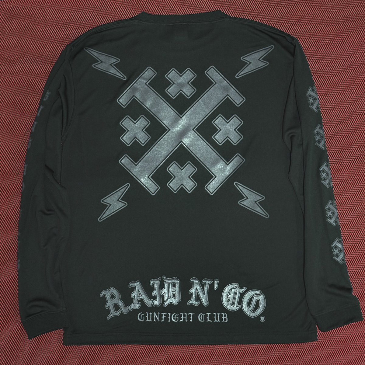 raidandco's tweet photo. "GUNFIGHT CLUB" DRY LONG SLEEVE T BK
https://t.co/rkUo5tQGH6 https://t.co/wYNqAes8zh