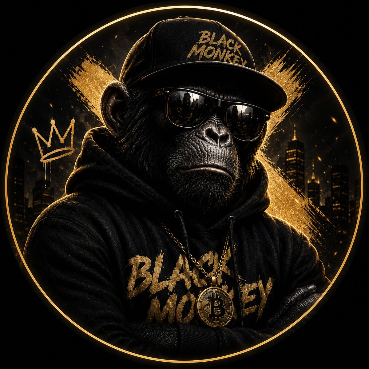 Blackmonkey2210's tweet photo. @bankrbot Hi @bankrbot launch my token on Robinhood called Black Monkey with ticker BM https://t.co/je7oYNAuUv