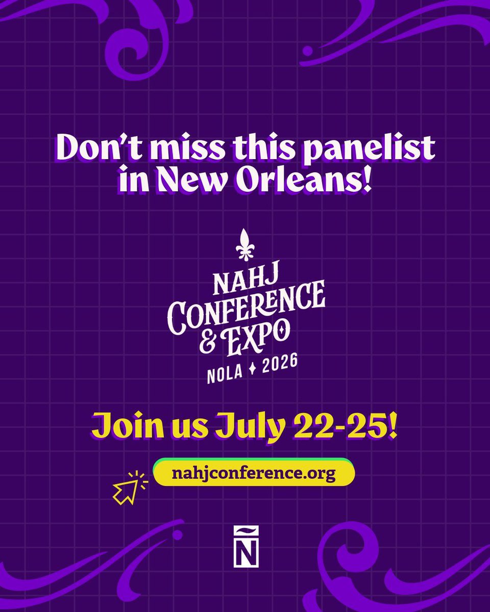 NAHJ's tweet photo. 🎉 Join us in welcoming our #NAHJ2026 Conference panelist Paola Ramos, a contributor for Telemundo and MS NOW and co-host of iHeartMedia. 🎙️
She'll discuss "Nuestro Periodismo Bajo Ataque," sponsored by EL PAÍS US.
Attend this July — register now! 🗓️✅
🔗 https://t.co/wCi85REmui https://t.co/Imowg17TmK