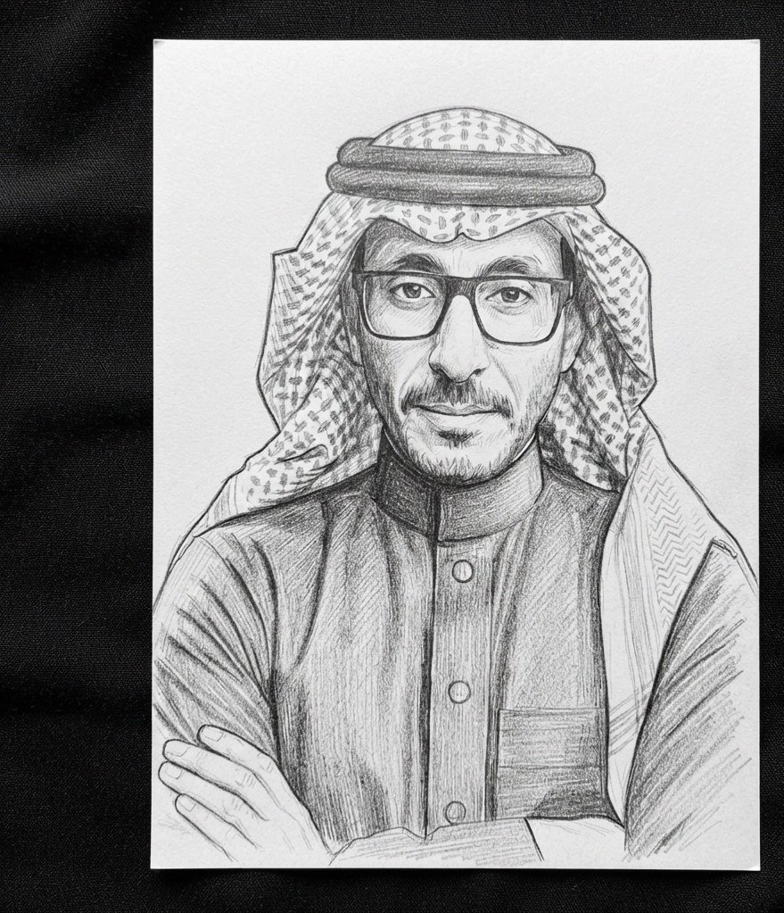 ats96w0's tweet photo. @szailaei 
السلام عليكم سامي الزيلعي 
تشرفت برسم صورتك وأتمنى أن تنال إعجابك. وإن شاء الله تكرّمني بهدية بسيطة تشجيعًا ودعمًا، فالرسم هو مصدر رزقي أنا وعائلتي. دعمك يعطيني دافعًا كبيرًا للاستمرار والإبداع.
جزاك الله خيرًا وأسعدك الله 🤍🙏🏻🎨 https://t.co/fyNE3l1Zxg