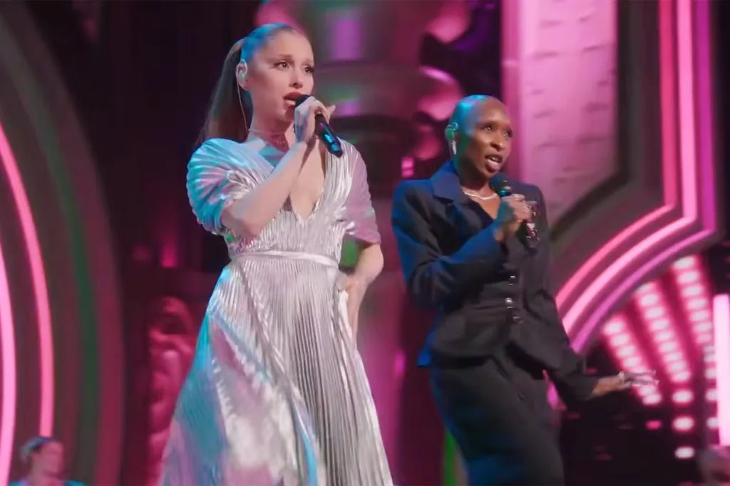 agrandeawards's tweet photo. 🚨🚨 Fans, check this thread to see what you can do to help the Television Academy officially recognize Ariana Grande and Cynthia Erivo for the Emmy nomination received by “Wicked: One Wonderful Night” in the “Outstanding Variety Special (Pre-Recorded)” category 👇 https://t.co/TXH9Qihy3l