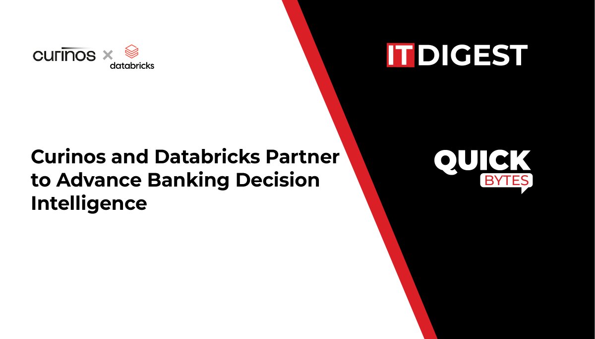 ITDigestmag's tweet photo. @_Curinos and @databricks Partner to Advance Banking Decision Intelligence
Read More: https://t.co/ZOPewlaHBp
#analyticalsolutions #Curinos #dataintegrations #Databricks #DecisionIntelligence #financialinstitutions #Fintech #ITDigest #news https://t.co/SmtXlW3upX