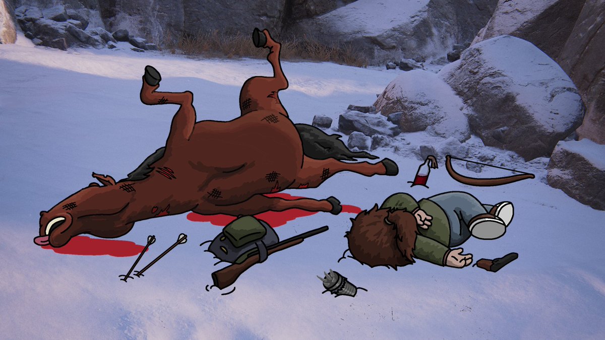 TheGreenSable's tweet photo. Ellie &amp; Callus

"Shoot the horse.Shoot the fucking horse!"
03/28/2026
#TheLastofUs #TLoU #Ellie https://t.co/cuGnFQm23a