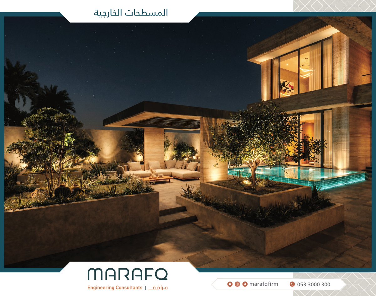 marafqfirm's tweet photo. أحدث تصاميمنا:

ڤيلا خاصة ..

الموقع | المجمعة 
المساحة | ١٨٣٠ متر مربع (٦١م x ٣٠م) https://t.co/Iv1uXs5iWK