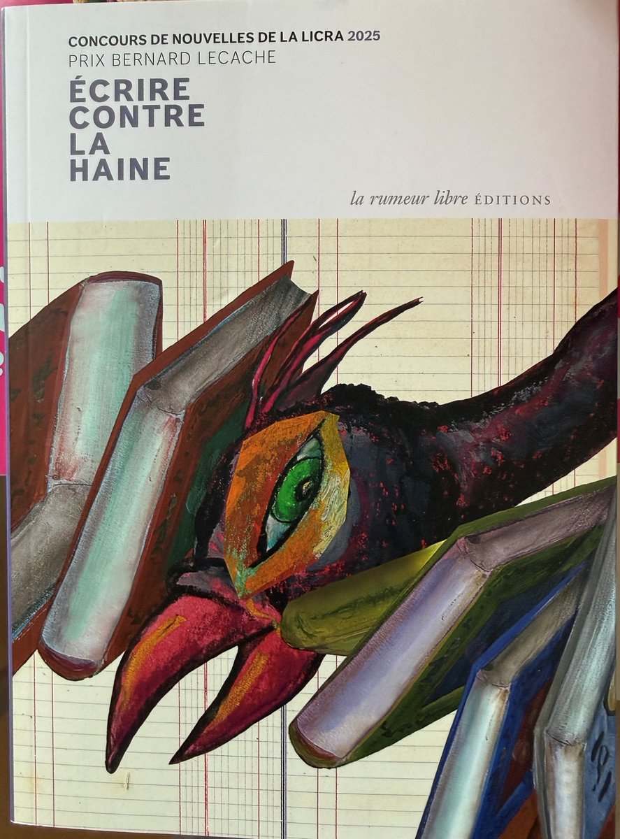 _LICRA_'s tweet photo. Jeudi 9 juillet, la librairie La Mémoire du Monde à Avignon accueillait la lecture de Marie Béranger, lauréate 2025 du concours « Écrire contre la haine – Prix Bernard Lecache », avec sa nouvelle « Les Ogres de Barbarie ».

Son texte a été lu par Laure Werckmann, metteuse en scène du spectacle "L’amour après" inspiré de l’œuvre de Marceline Loridan-Ivens. 

Un très beau moment de littérature, de mémoire et d’engagement .

Bravo à notre gagnante ! 

Le recueil des nouvelles lauréates est disponible aux éditions La rumeur libre.

#lecture #festivalavignon #nouvelles #humanisme