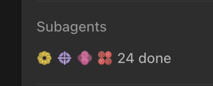 rezoundous's tweet photo. GPT-5.6 loves subagents https://t.co/2kHIKBCMy5