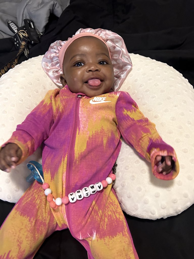 AamourD's tweet photo. my baby girl is 4 months today 🥳💕 i love you sooo much !! https://t.co/kuenyfOKfv