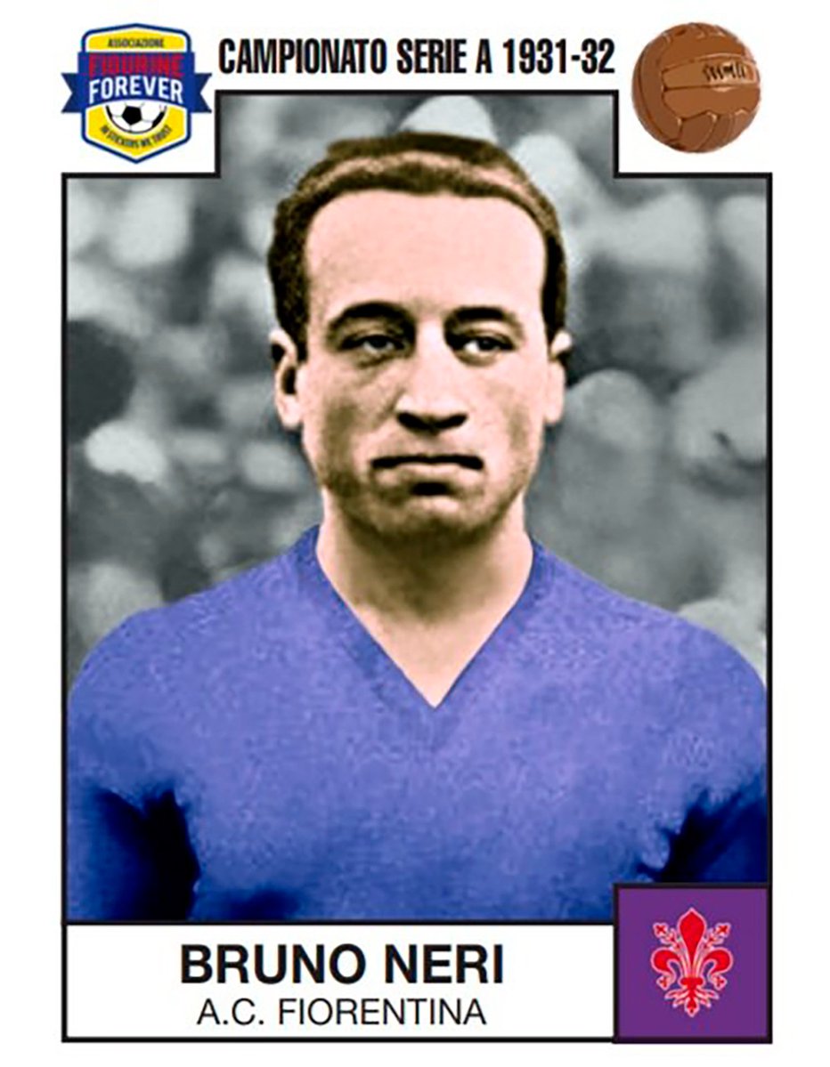 DaniMayakovski's tweet photo. El 10 de julio de 1944, caía en combate enfrentando a los nazis, Bruno Neri, futbolista italiano antifascista de la Fiorentina, miembro de los partisanos, en una emboscada en el pueblo de Marradi (Italia).

Neri era un antifascista convencido, en 1931, en el partido inaugural de un nuevo estadio llamado Giovanni Berta, Neri fue el único jugador que se negó a hacer un saludo fascista en honor a Mussolini antes del partido, manteniendo en cambio ambos brazos hacia abajo, delante del propio dictador.

Su convicción antifascista terminarían llevando a Neri a tomar las armas contra el fascismo y a alistarse en la Resistencia Partisana, donde combatió a Mussolini y a los nazis hasta el día de su muerte.