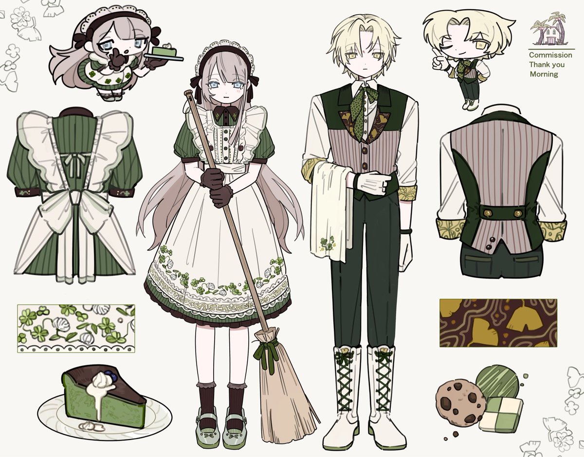 _d0nteat_'s tweet photo. スケブありがとうございました！
お洋服のデザインをさせていただきました💐 https://t.co/wG7WiBMYGv