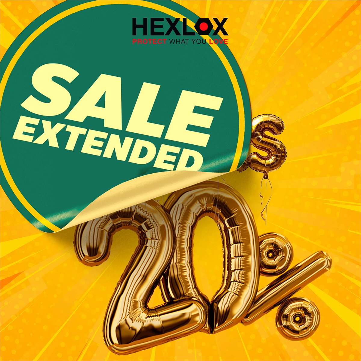 hexlox's tweet photo. We've decided to extend our 20% off sale until Sunday, July 12th. 

*20% off Hexlox products
*Spend €200 or more and you'll also get to choose a free gift worth €30
https://t.co/KiujsShixu https://t.co/V2Q2Tce4Mf