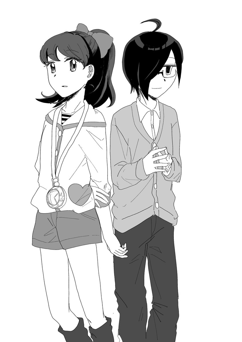 urr__rrr__'s tweet photo. マオくんとフミちゃんのトーンどうしようって考えてたやつ https://t.co/bR8DtPPVgO