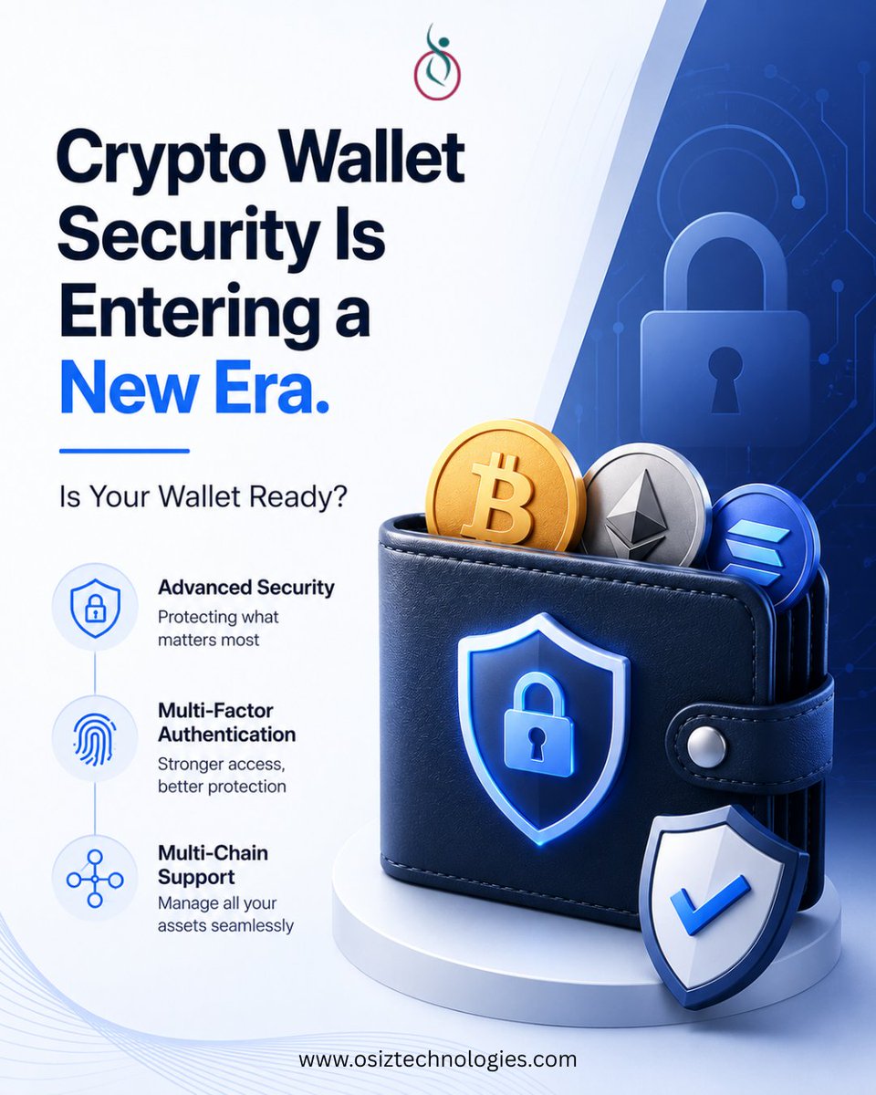 HartleyNov03's tweet photo. 🚨 Is your crypto wallet ready for the quantum era? As quantum computing advances, wallets need quantum-ready security, MPC, and MFA to stay ahead. Build future-ready crypto wallets with Osiz. 

🔗 https://t.co/EmGTpnDfT6 

#CryptoWallet #Web3 #QuantumComputing #Blockchain https://t.co/imjfactvzh