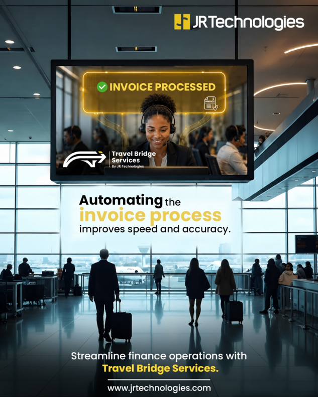 jr_technologies's tweet photo. Manual invoice processing slows finance operations.
Automated invoice workflows help airlines improve accuracy, reduce processing time and increase financial efficiency.
https://t.co/fVuFLAz4AP
#FinanceAutomation #Invoice #TravelBridgeServices #AirlineFinance #JRTechnologies https://t.co/KOAgizi1sF