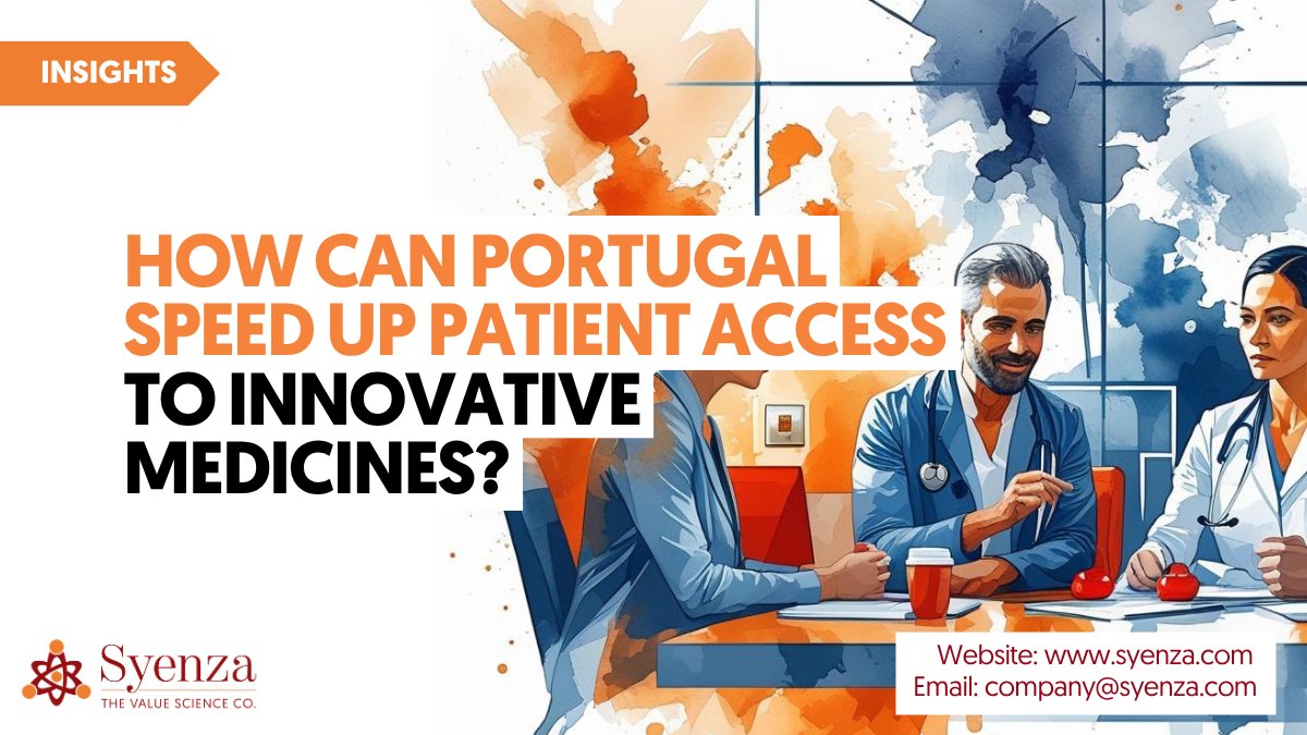 Syenza_Corp's tweet photo. Portugal’s slow access to innovative therapies is costing patients time, health, and equality of care. Here’s what’s going wrong, why it matters, and what could improve access. 🧵 https://t.co/vC02BONzRd