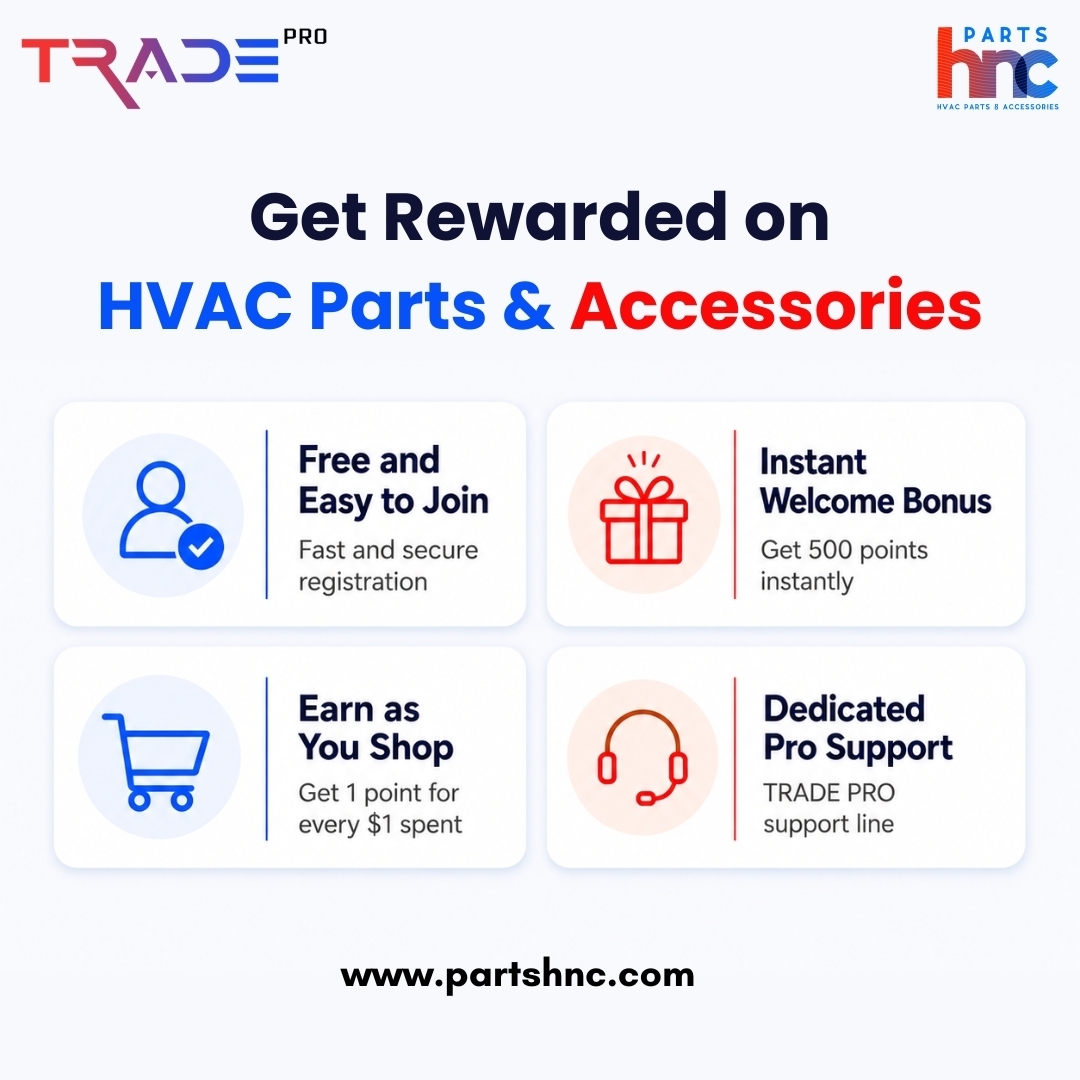 PartsHnC's tweet photo. Join the #PartsHnC Loyalty Program and earn points for each HVAC transaction.

👉Get 1 point for every $1 spent.
👉Redeem points for a Visa gift card.
👉Dedicated Professional Support for Members.

Sign up now: https://t.co/BtcnXdKOJ2

#TradePRO #LoyaltyProgram #HVACPartsUSA https://t.co/HRXoLoMm0R