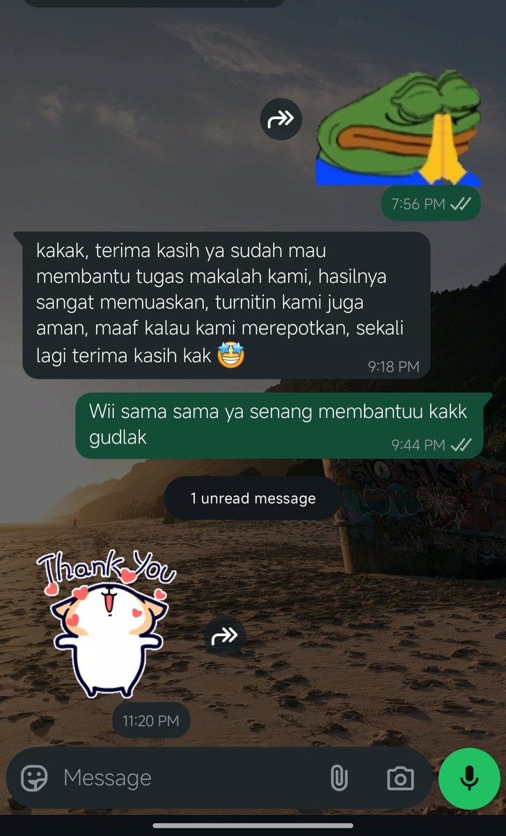 JokiBaikHati's tweet photo. @chocbnanaz Akuu bisa bantu joki tugas artikel kamuu kak. Fee nya bebasin aja dan bisa payment di akhir. Dikerjain sama alumni top ptn pastinya ga ngasal dan no AI kaa (free cek gpt zero). Sung bisa chat wa di bio akuu mumpung bisa jadii cepet harga normal https://t.co/3ukftLsOIt