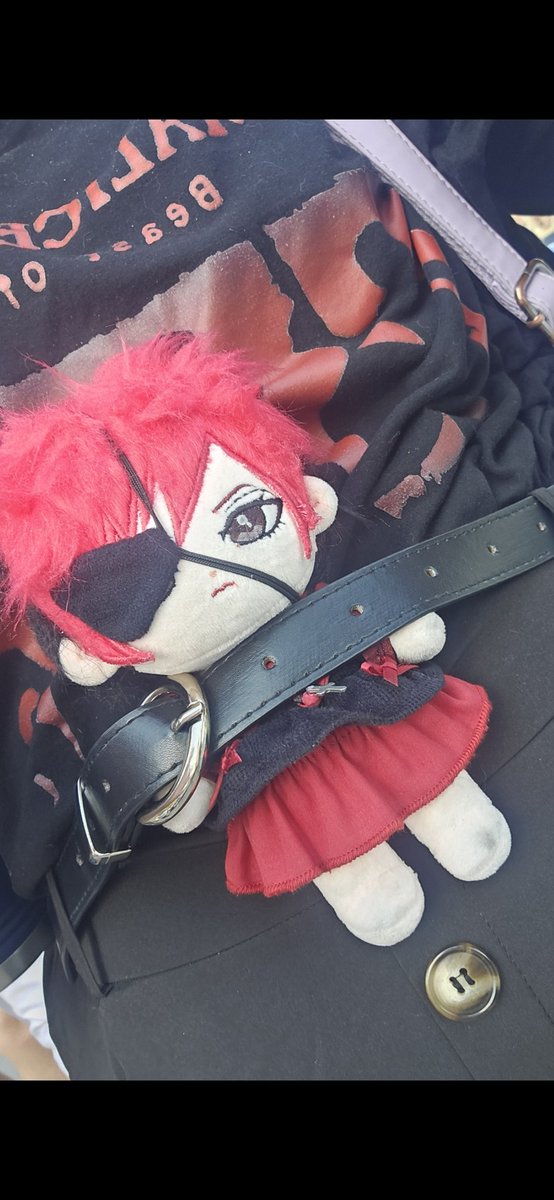 devilishecho's tweet photo. I feel stupid even typing this but anyone in paris for this vkei festival if you see/find my sethnui plush please let me know i know hes gone for good but im genuinly heartbroken he was last on the bus route 93 but when I checked back on the same bus he was gone https://t.co/gzlT5LynDc