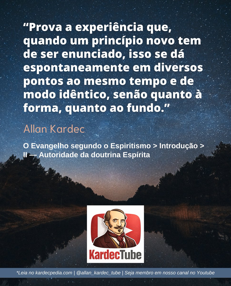 KardecTube's tweet photo. https://t.co/JOmy6V0tat