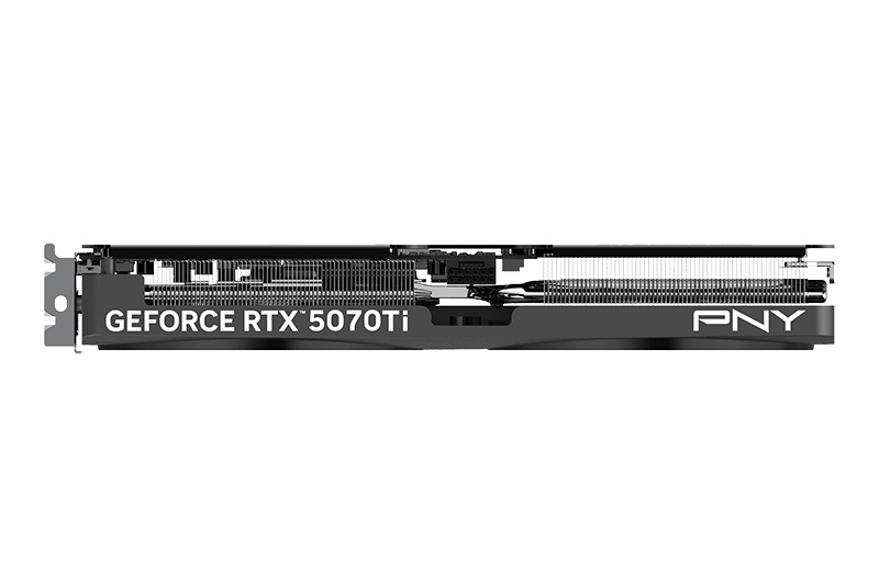 watch_akiba's tweet photo. 【今日の人気記事】更新：2スロット厚でスリムな「PNY GeForce RTX 5070 Ti Dual-Fan Slim Overclocked」が発売 https://t.co/BbuC32AV4z https://t.co/jwSKIYNmYu