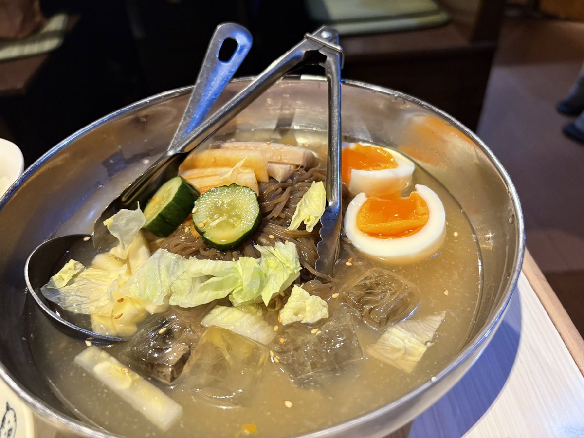 K5xPn's tweet photo. 友達と気軽に焼肉食べた回🥩お肉が美味しいのはもちろん、麺飯も全部美味しくて大好き https://t.co/wswC0X43CQ