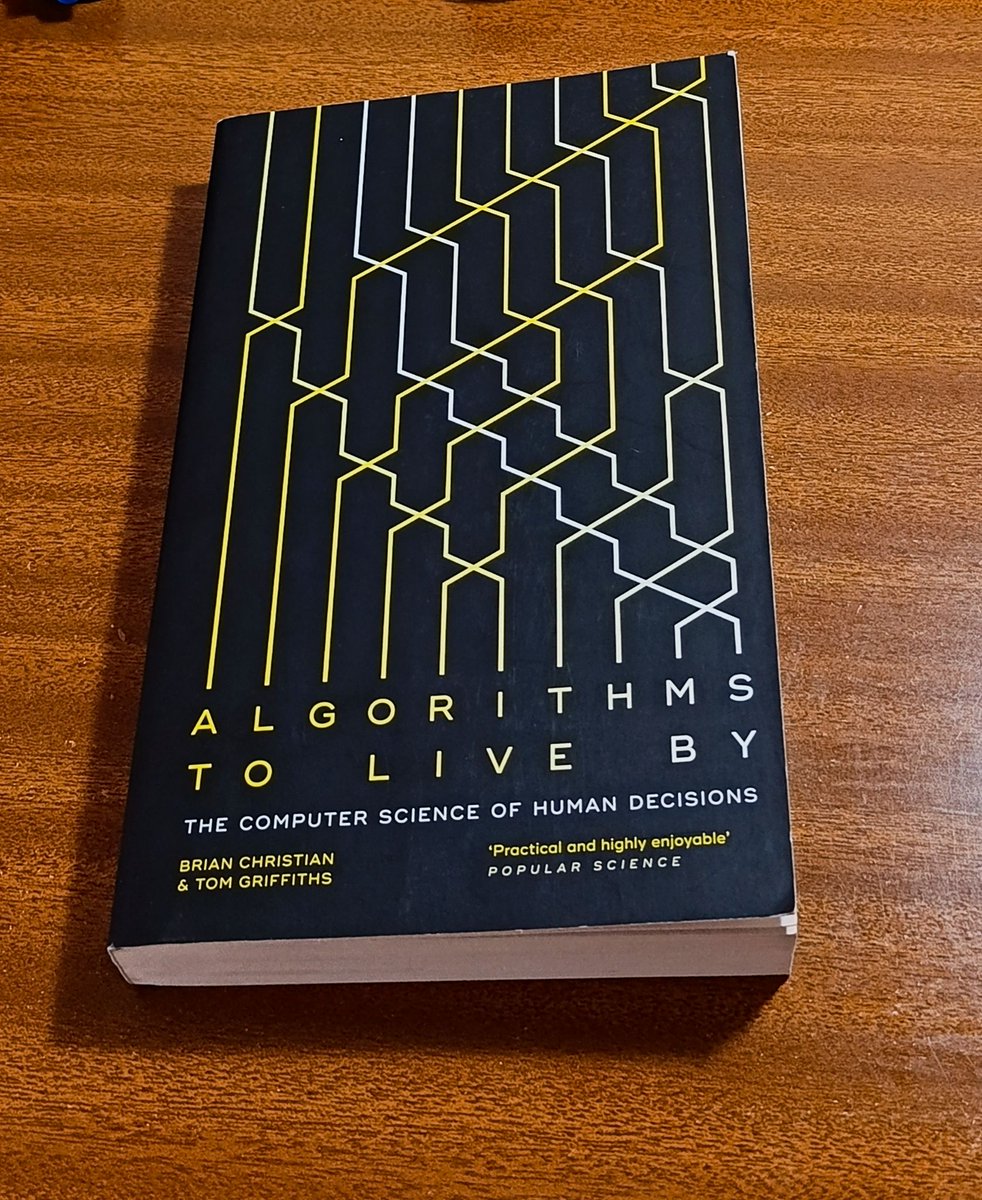 NyokabiJesse's tweet photo. The book is a fascinating blend of computer science and human psychology, showing how algorithmic thinking can improve a wide range of everyday choices—from searching for an apartment to managing our time or even making big life decisions.

My takeaway: https://t.co/h0ddQwSM1E https://t.co/5Yb1kGZJ5G