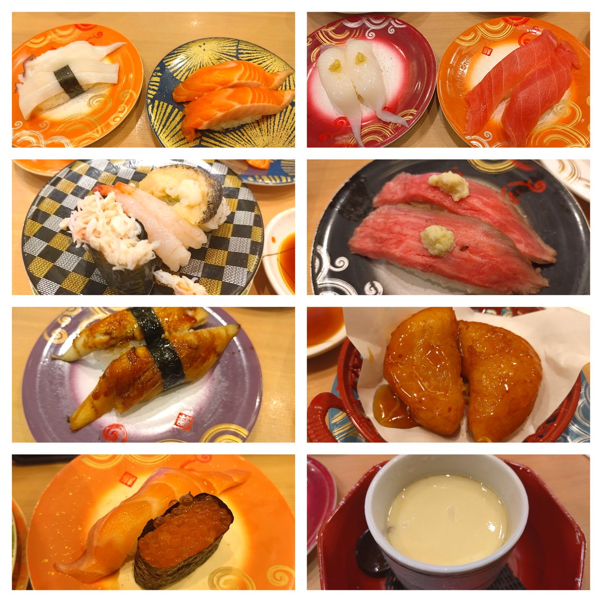 Jimmy_overseas's tweet photo. 北海道へ来るのは仕事絡みが多いので、初めてのトリトン🍣
美味かった🤤
寿司も美味いけど、茶碗蒸しも美味い🤗
(写真は一部です🍣)
#トリトン https://t.co/BBXK21Ylll