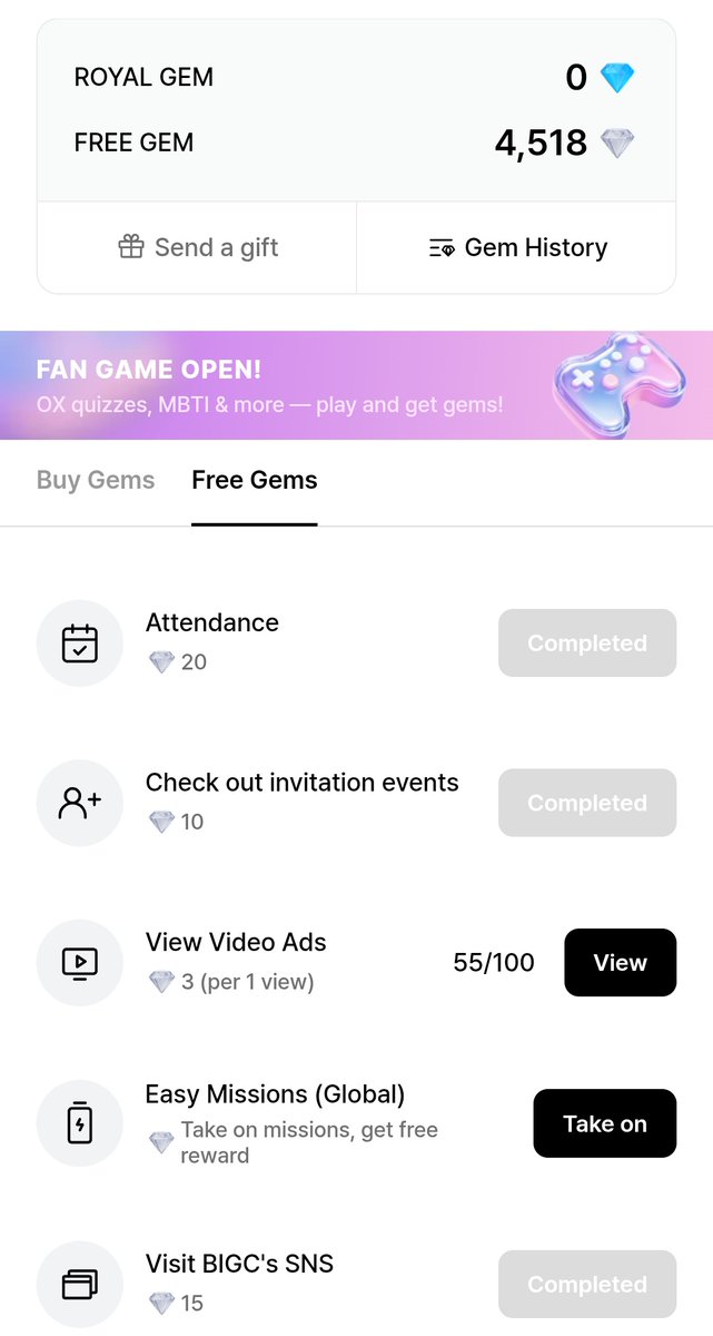 KDMBrasil's tweet photo. ⚠️ LEMBRETE DIÁRIO PARA ARRECADAR VOTOS NO APP BIGC.
Além de juntar votos, não esqueçam de usar o código de convite da adm.
Código de convite para receber 400 gemas:
72JP99GG2Z
E não esqueçam de fazer as outras missões diárias e ganhar mais gemas!
#KARD https://t.co/J7EHPyYP9j
