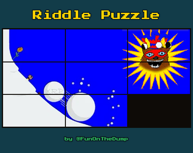 FunOnTheDump's tweet photo. 🎲Another game from the @FunOnTheDump productions, enjoy! 🕹️🎲

⬇️LINK ⬇️ (Free virus)
https://t.co/DRAfihbSM6

#XRP #XLM #Ripple #Stellar #Riddle #Puzzle https://t.co/i4bP2bHRh5