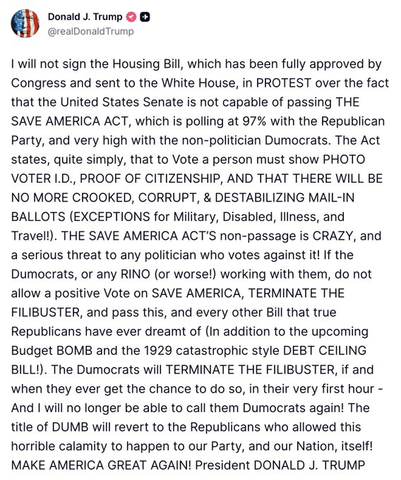 Hunter_Eagleman's tweet photo. THIS IS ON YOU @LeaderJohnThune!  GET IT DONE! 🇺🇸 https://t.co/P8QY3tB1nR