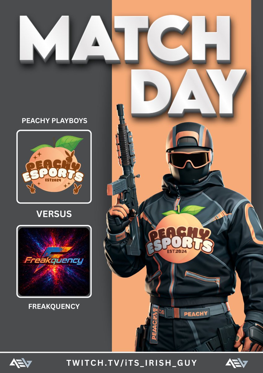 Peachy_eSports's tweet photo. 🏆 Losers Final 🏆

🍑 Peachy Playboys 🆚 Freakquency

Big game tonight!! A win tonight secures our place in the Grand Final! 💪

🕣 8:30 PM GMT
🔴 @AMeLeague
🎙️ https://t.co/3v0BE7iAkg

Roster:
🔸 @HeffyJJ
🔸 @tummyevans
🔸 @EL12_2003
🔸 Umbra

Catch all the action live! 🔥 https://t.co/n1dQSsBv90