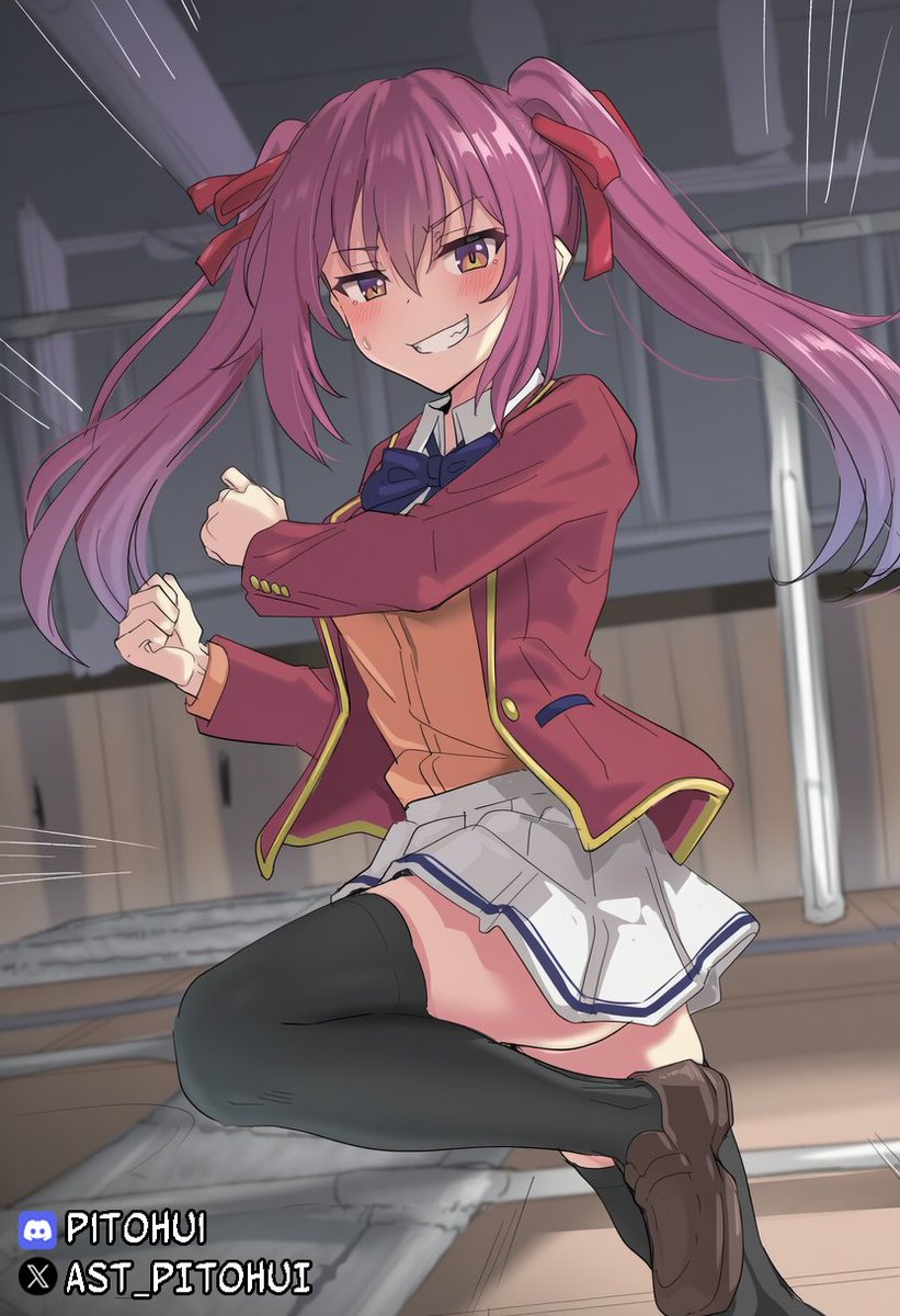 ast_pitohui's tweet photo. Ichika Amasawa Fight❤️ https://t.co/r0lrbkYt9s