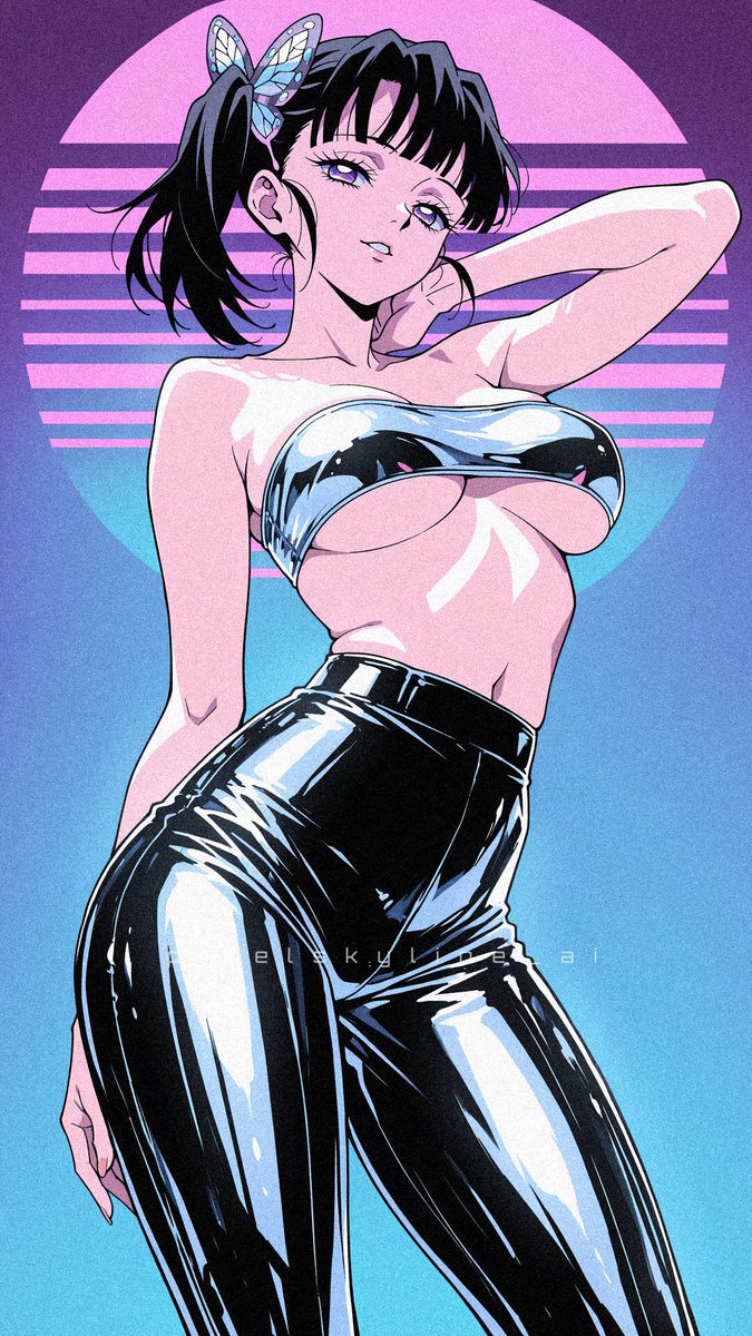 pixelskyline_ai's tweet photo. Breathing styles just got a heavy metal remix. ⚔️💅 https://t.co/4eAtuy2bQa