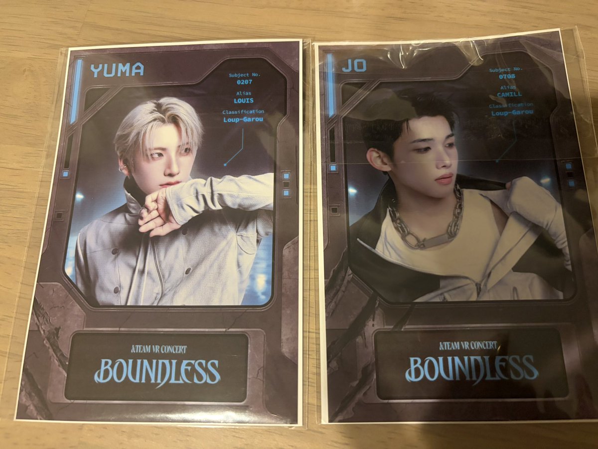 s___hr_65's tweet photo. &amp;TEAM BOUNDLESS VRコンサート 
トレカ　平日特典　交換

【譲】　ポストカード　JO／YUMA
トレカ　MAKI(レア)

【求】
ポストカード　HARUA／EJ
トレカ　HARUA(レア)

郵送または7/25千葉、9/5ベルーナにて手渡し https://t.co/OCjS8MmGga