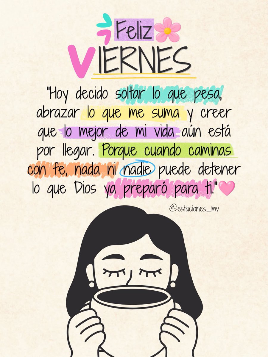 jaque__rub's tweet photo. Feliz Viernes! 🌸 https://t.co/jYUvw2YDLA